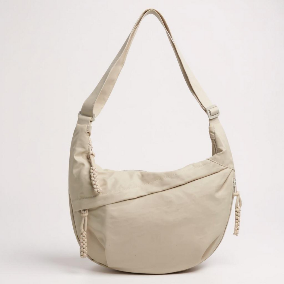 Elena | Beige Crossbody Bag