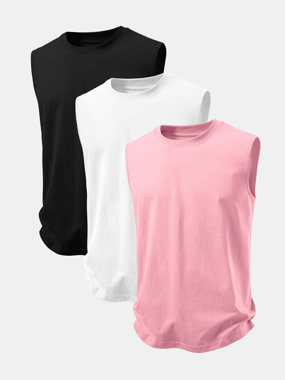 3 Stuks Basis Katoenen Tanktop
