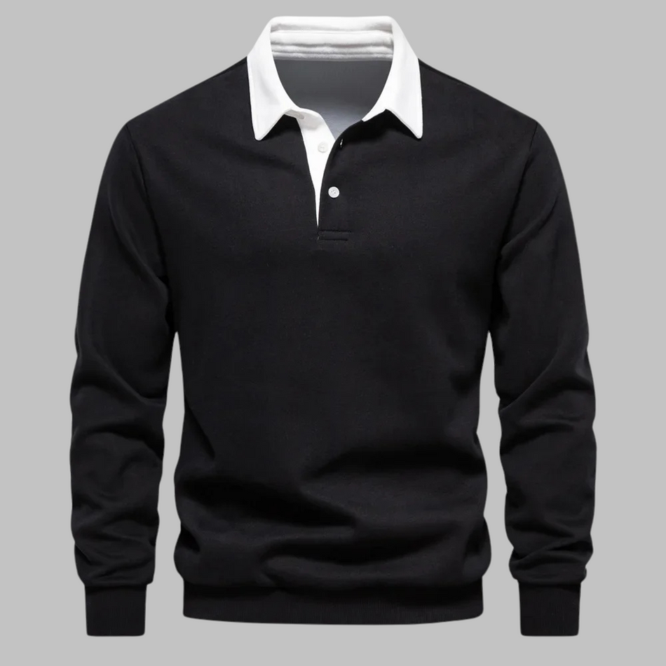 ELLISON POLO SWEATER