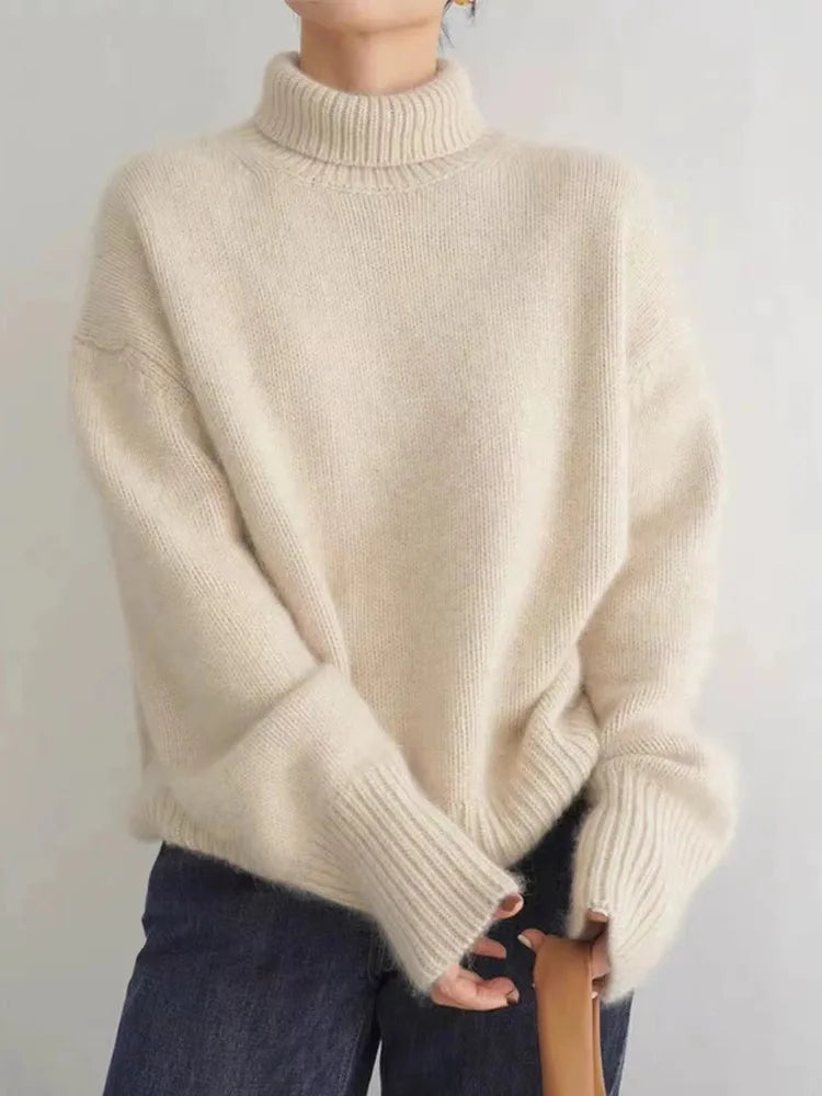ISABELLA HIGH-NECK SWEATER