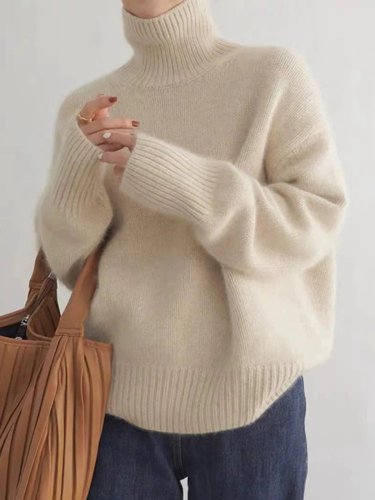 ISABELLA HIGH-NECK SWEATER