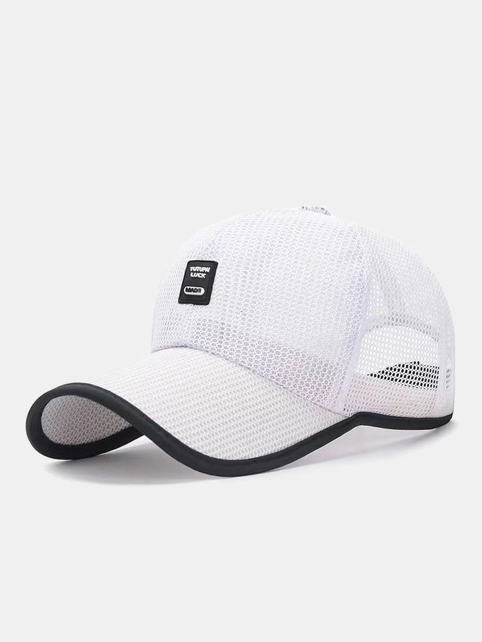 Zomerse Mesh Sneldrogende Outdoor Zonnebescherming Casual Baseballpet