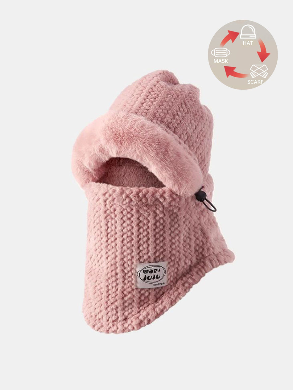 3-in-1 Pluche Warme Balaclava Muts
