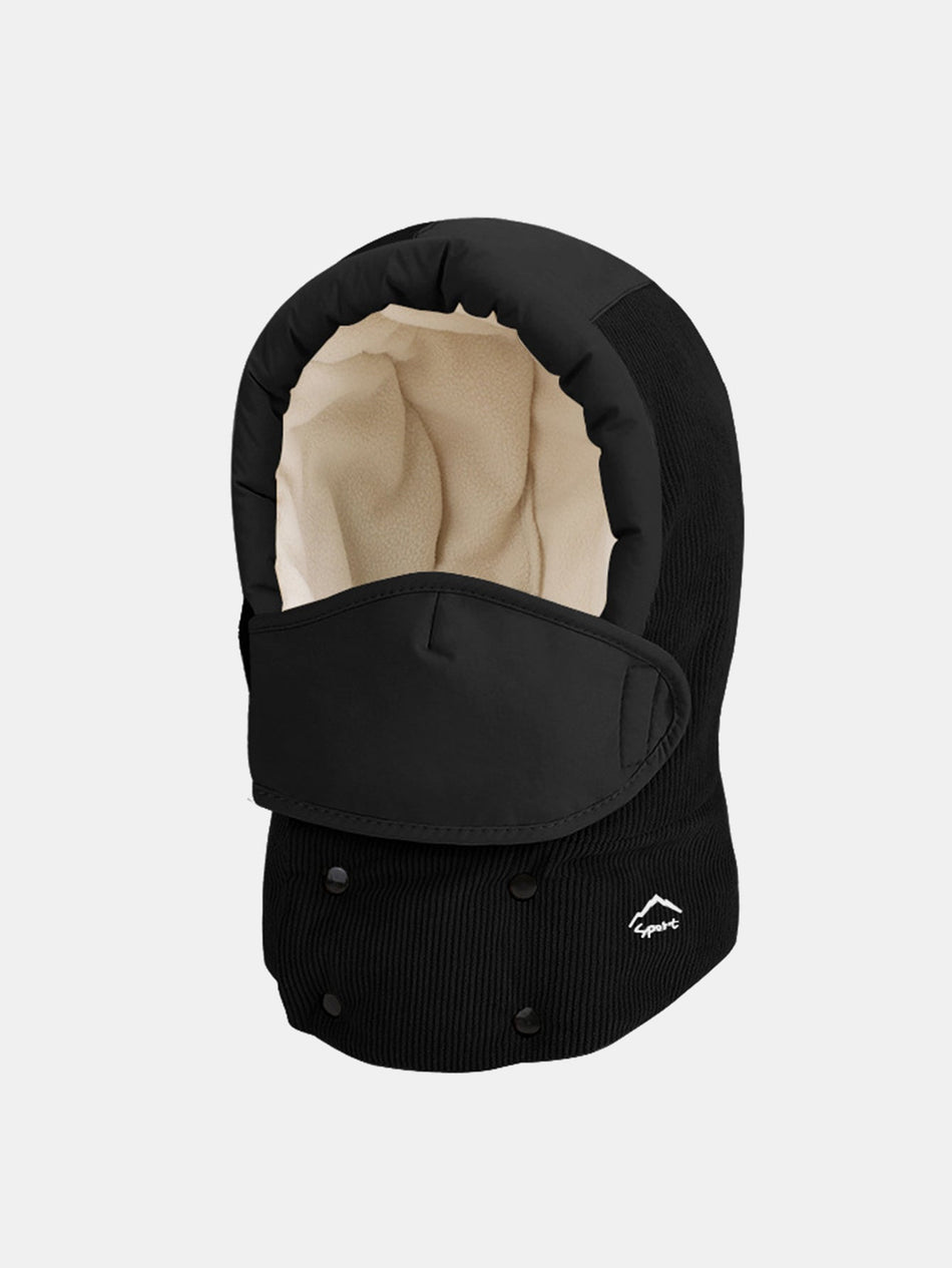 Winter Dikke Winddichte Balaclava Muts Met Gezichtsmasker