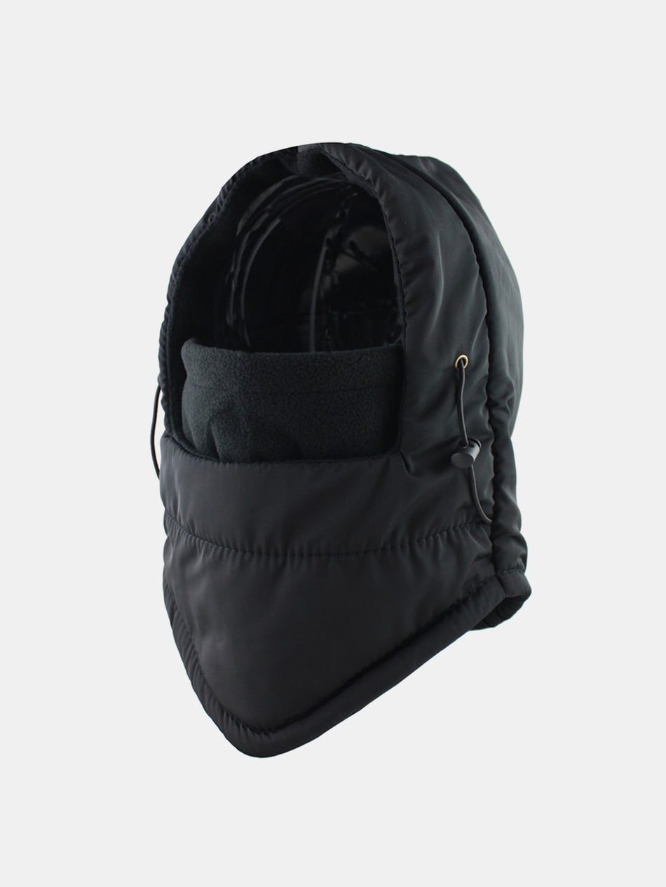 Winddichte waterdichte balaclava muts met nekwarmers, volledig gezichtsmasker en verstelbare bandjes