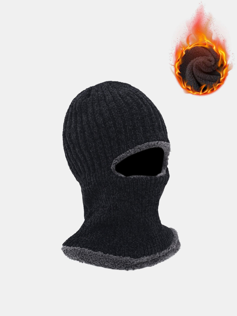 Winter Thermische Winddichte Balaclava Muts Met Gezichtsmasker