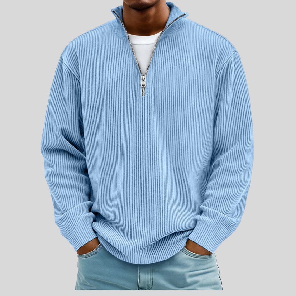 Morgan - Stylish Casual Sweater in Grey