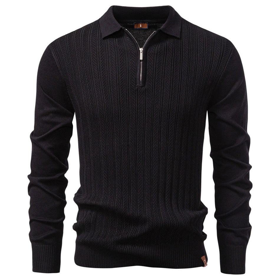 Colby - Timeless Half-Zip Knit Sweater