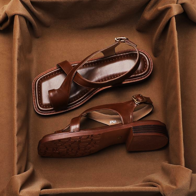 ITALIAN CROSS SANDALS
