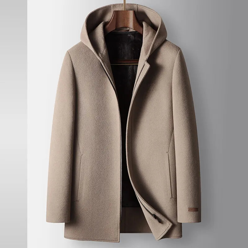 HOODED COAT